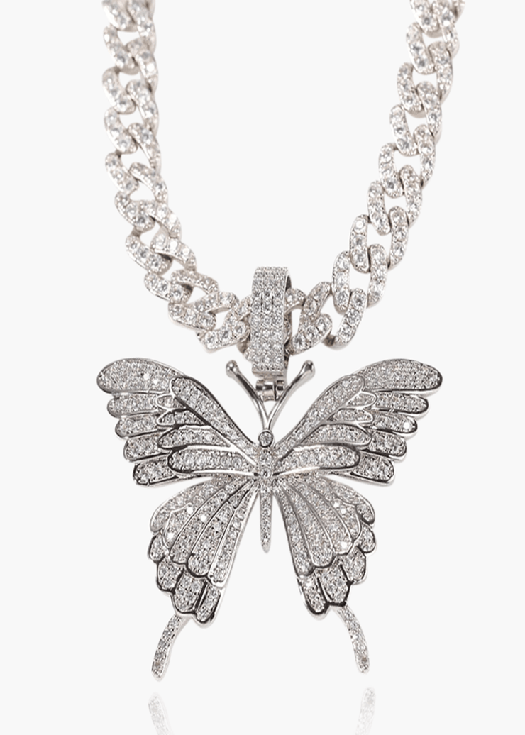 Butterfly pendant Necklace