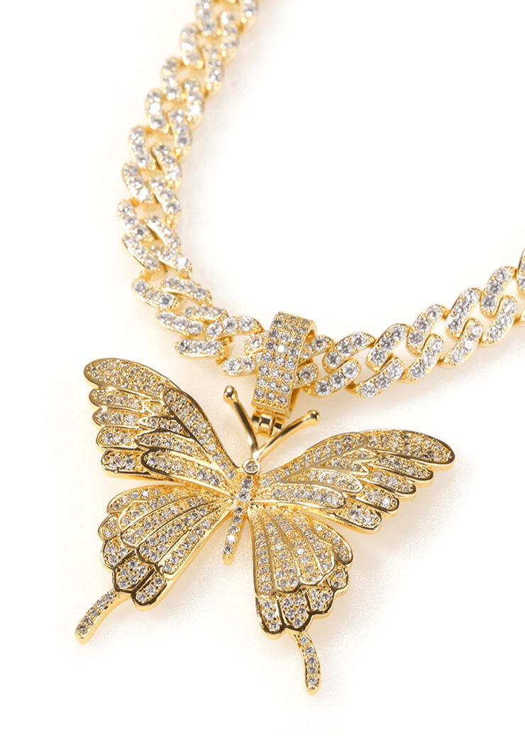 Butterfly pendant Necklace