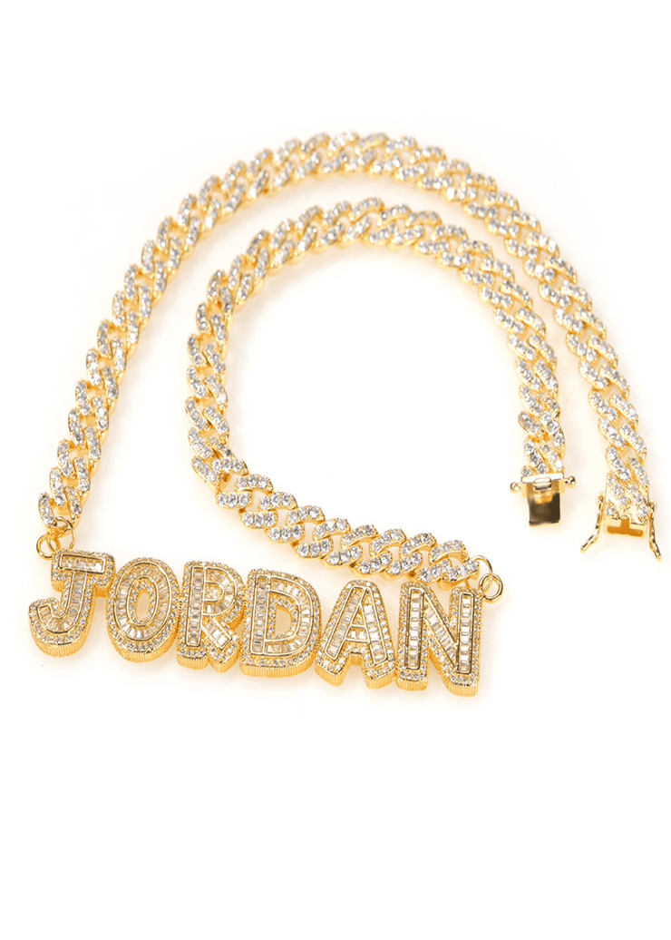 Icy Baguette Cuban Necklace